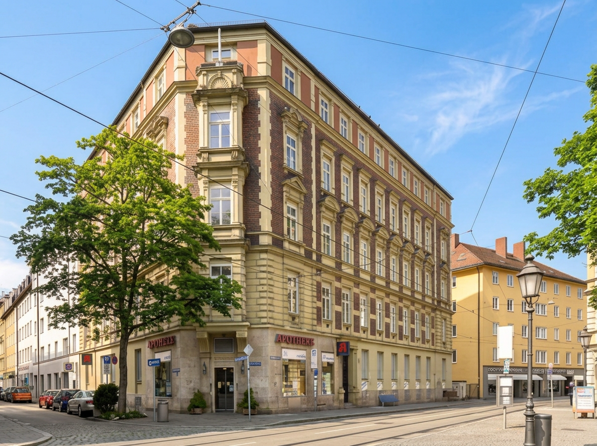 Hochwertige 3-Zimmer-Eckwohnung im Lehel, Thierschstraße München
