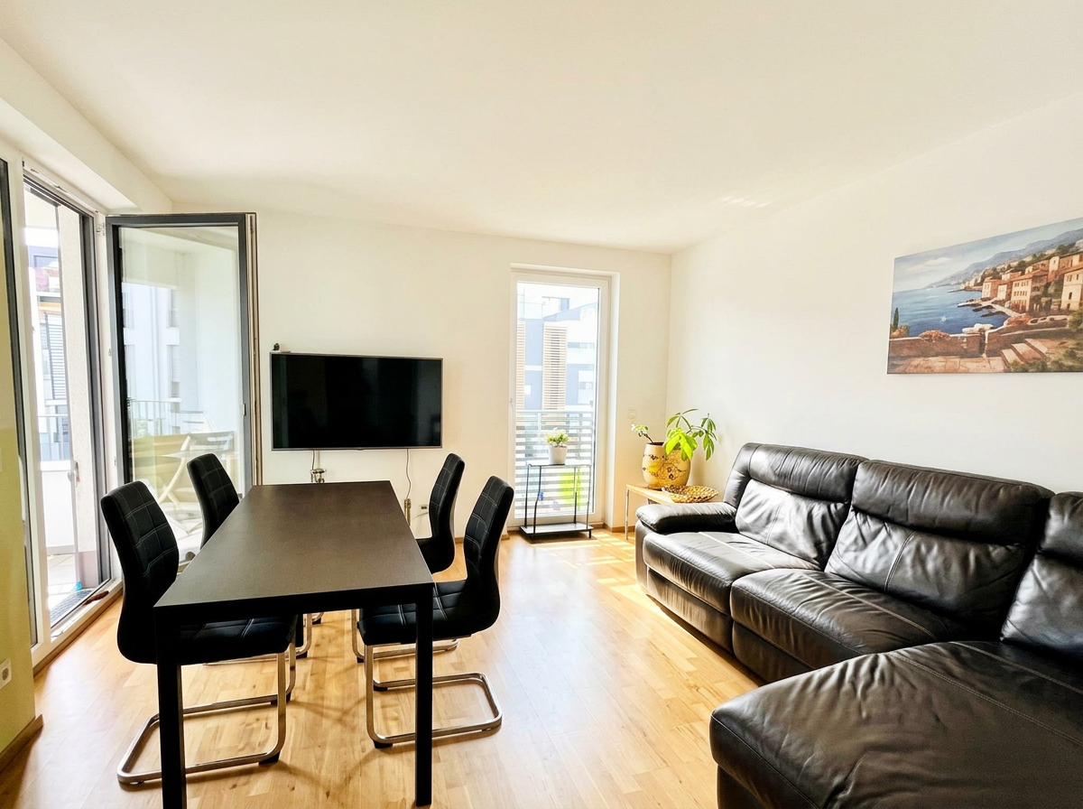 Neuwertige 4-Zimmer-Wohnung mit Loggia und Einbauküche Am Kesselhaus im Diamaltpark, München