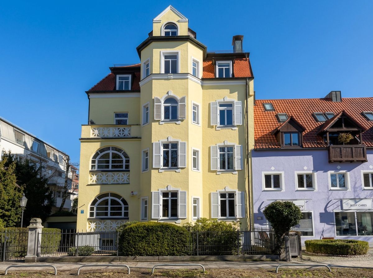 Teilmöbliertes 5-Zimmer-Penthouse am Nymphenburger Schlosspark